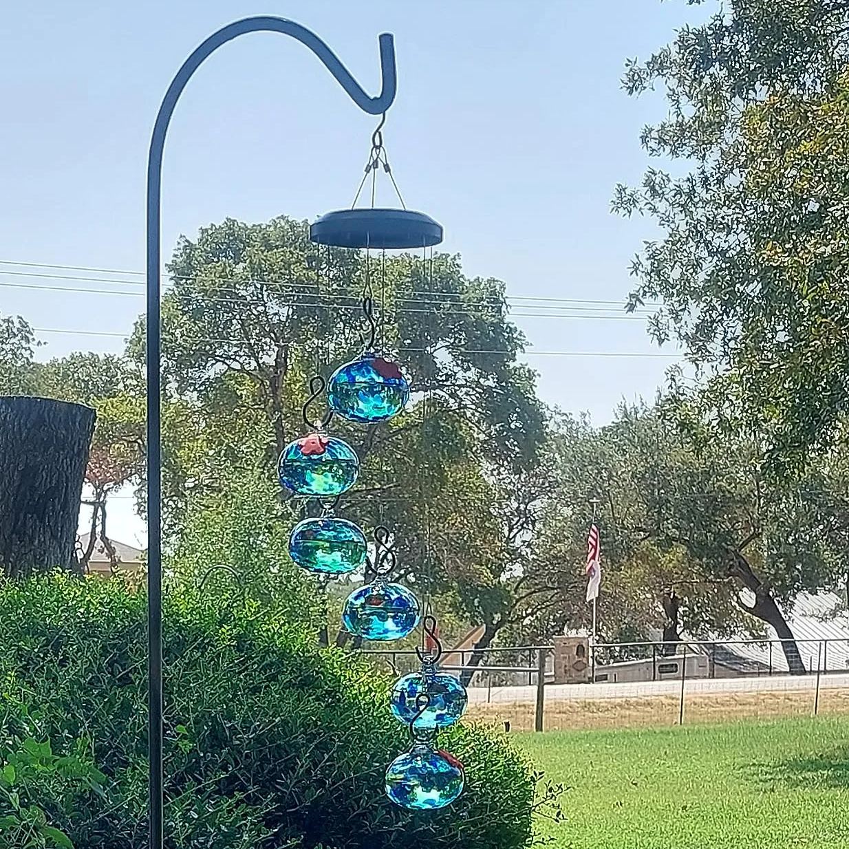 2024 New Charming Wind Chimes Hummingbird feeders Garden Decor