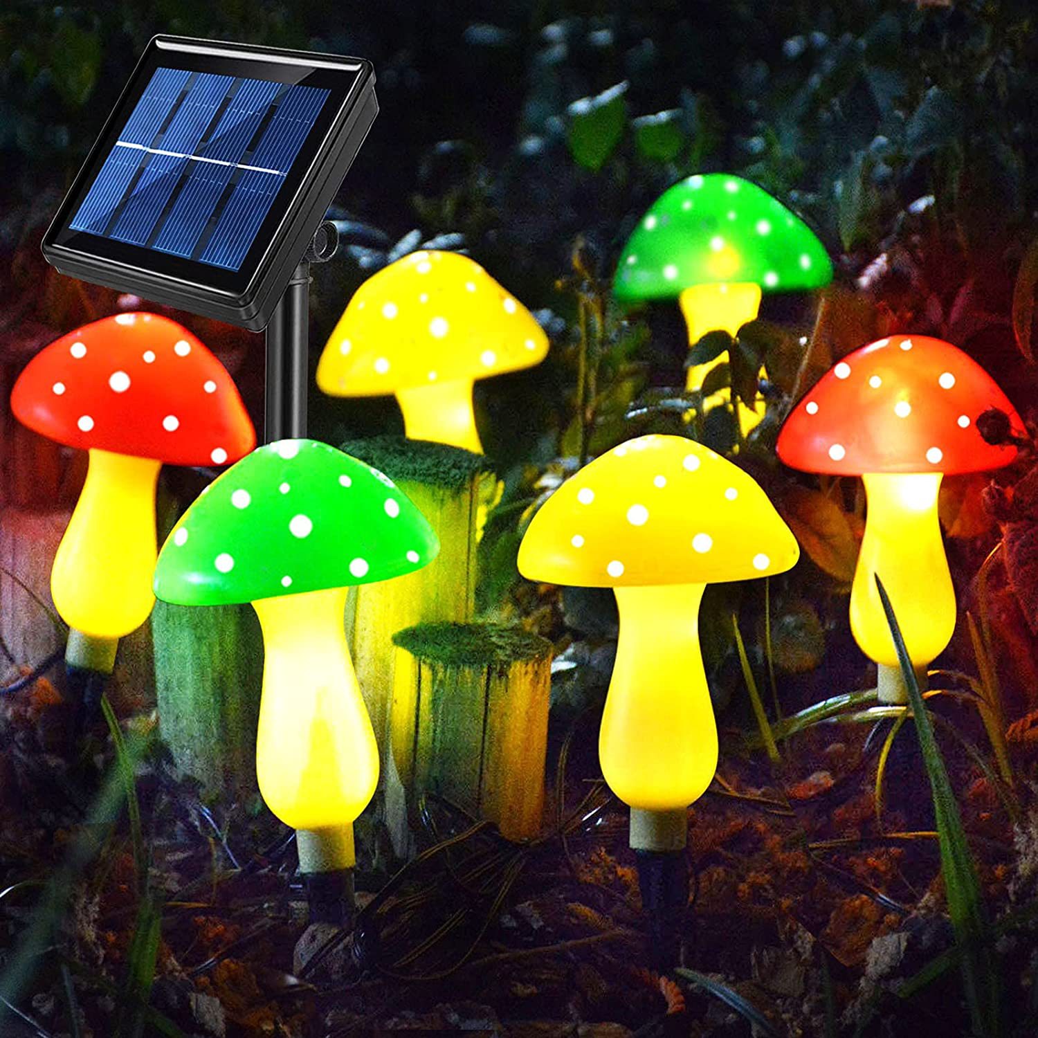 (🔥✨2023 HOT SALE-Save 50%OFF)--New Solar Mushroom Light--BUY 2 GET 10% OFF & FREE SHIPPING
