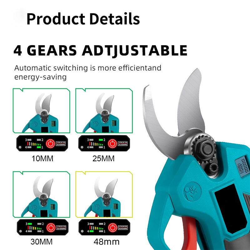28mm 4-Speed Electric Pruning Shears