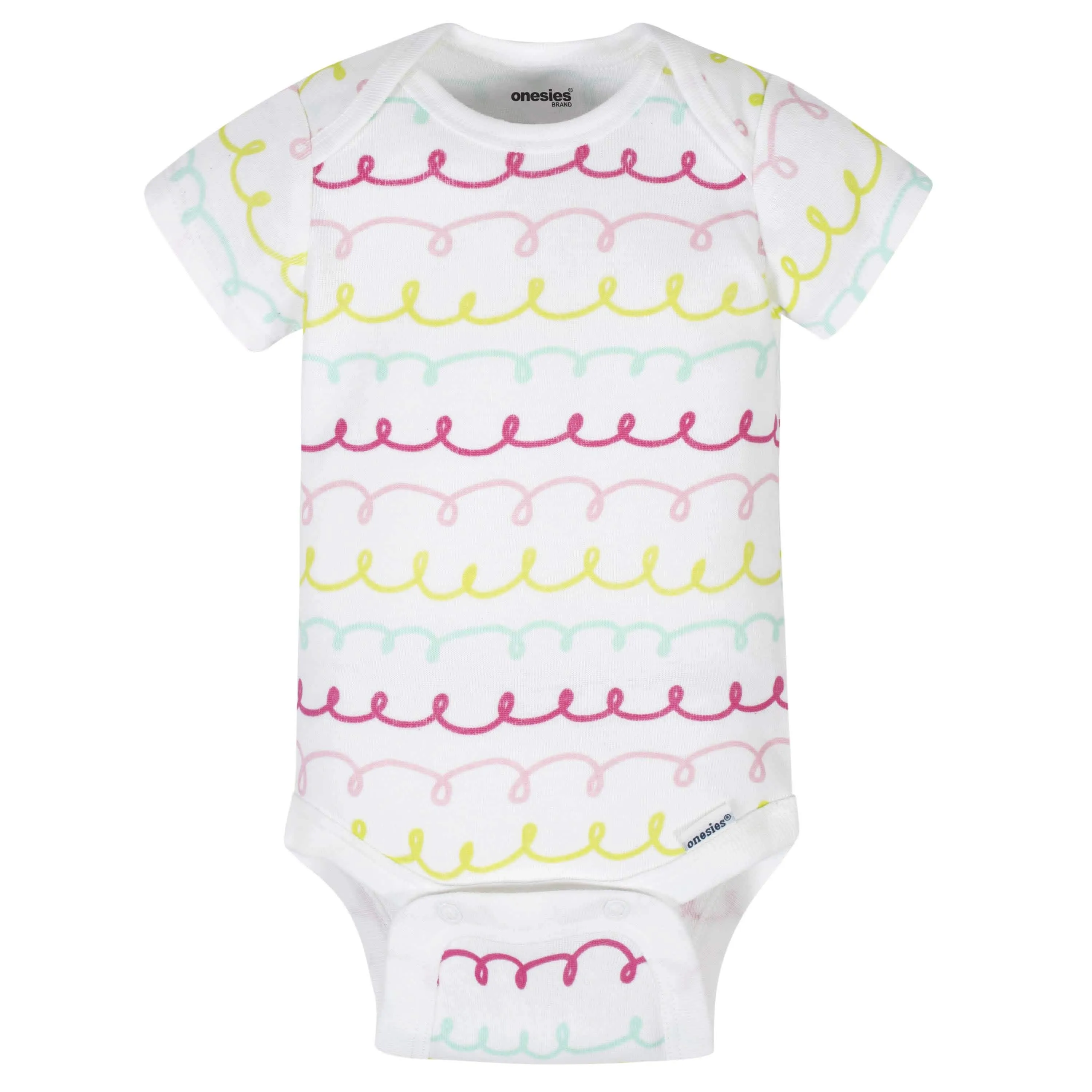 6-Piece Baby Girls Donut Onesies Brand Bodysuits & Pants Set