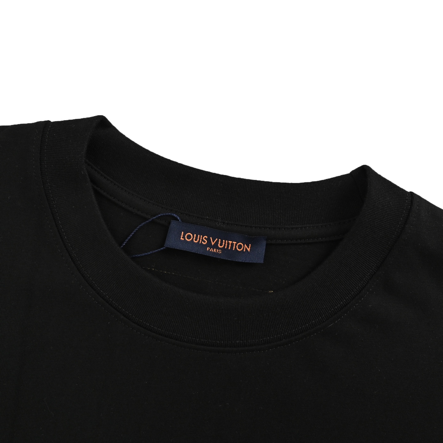 Louis Vuitton 25ss chest embroidery back multi-label print short sleeves