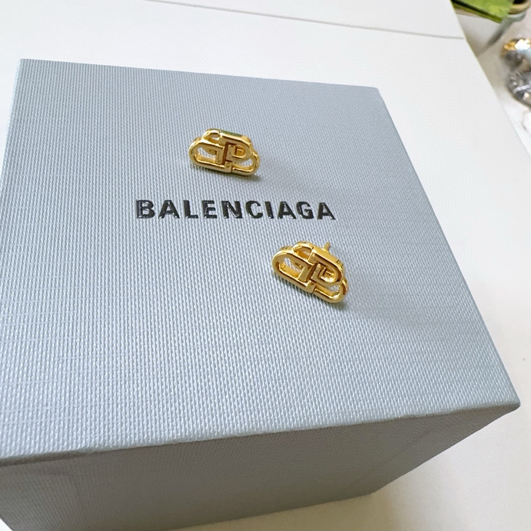 Balenciaga BB earrings
