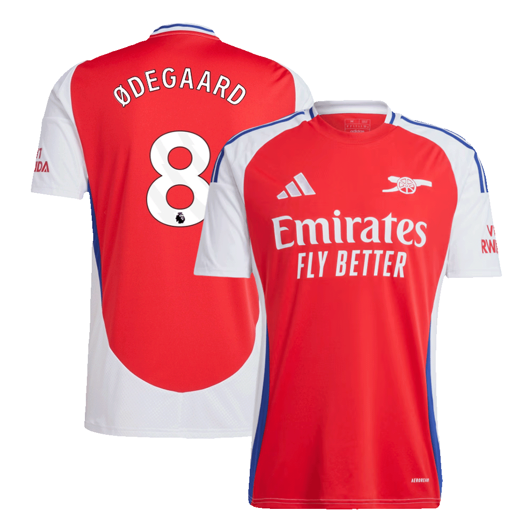Ødegaard #8 Arsenal home football shirt 2024/25