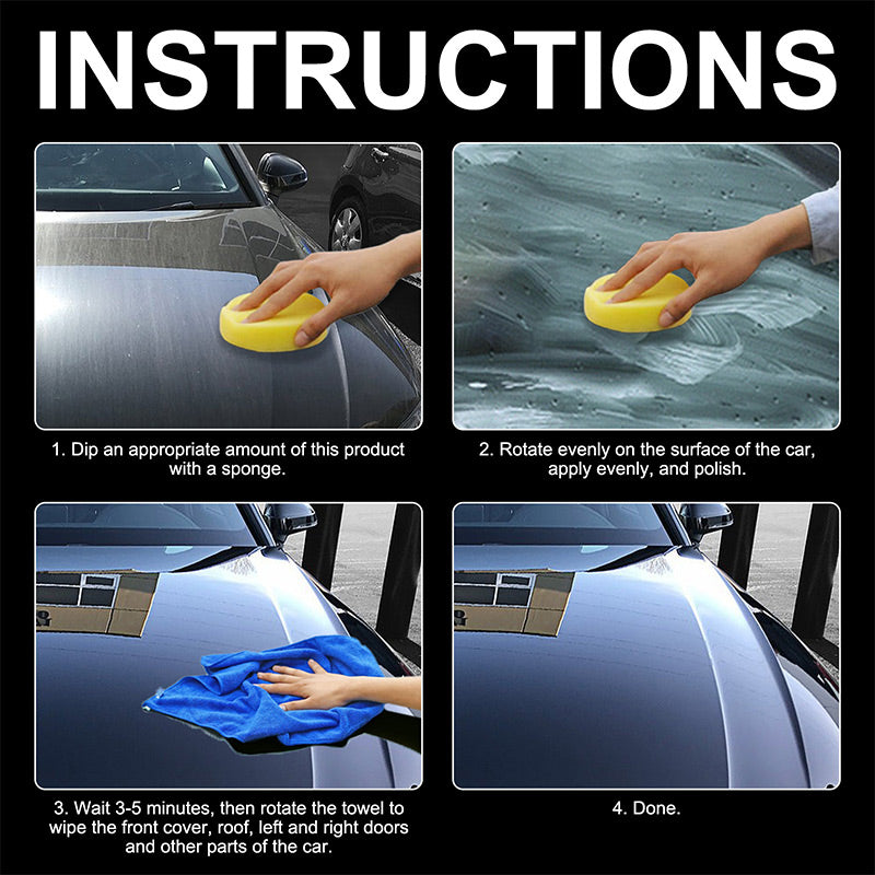Multipurpose Car Plating Wax Set