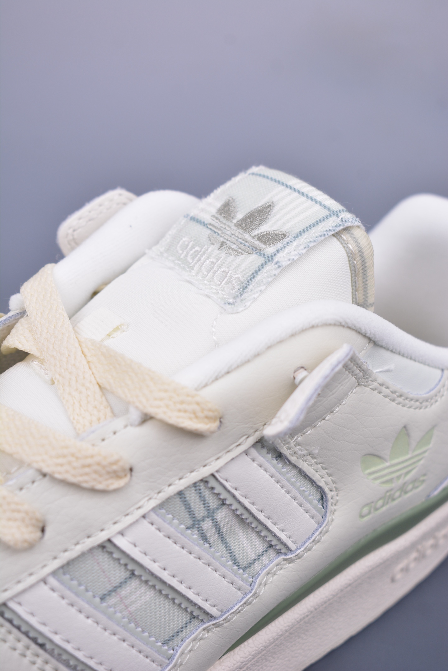 Adidas Originals Forum 84 Low Sneakers White Green JH9597