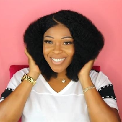 New Natural Perfect Lace Front Curly Wig