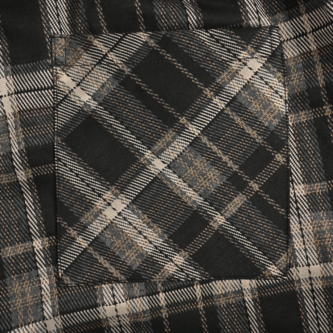 Balenciaga 24ss monogram check trousers