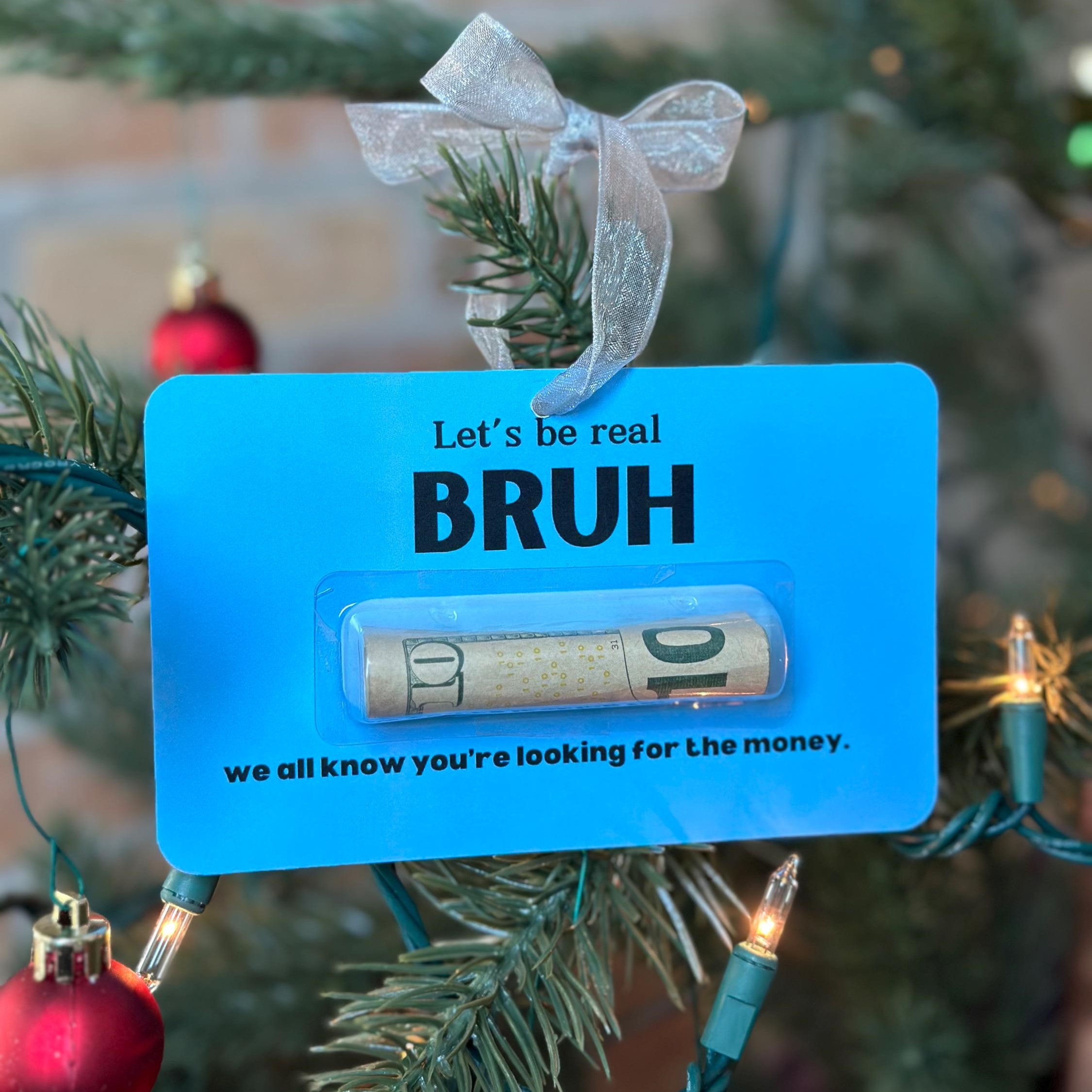Bruh Money Card Holder | The Ultimate Funny Gift for Teen Boys