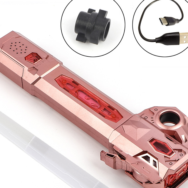 Laser Sword Retractable Two-in-one Color-changing Lightsaber Toy