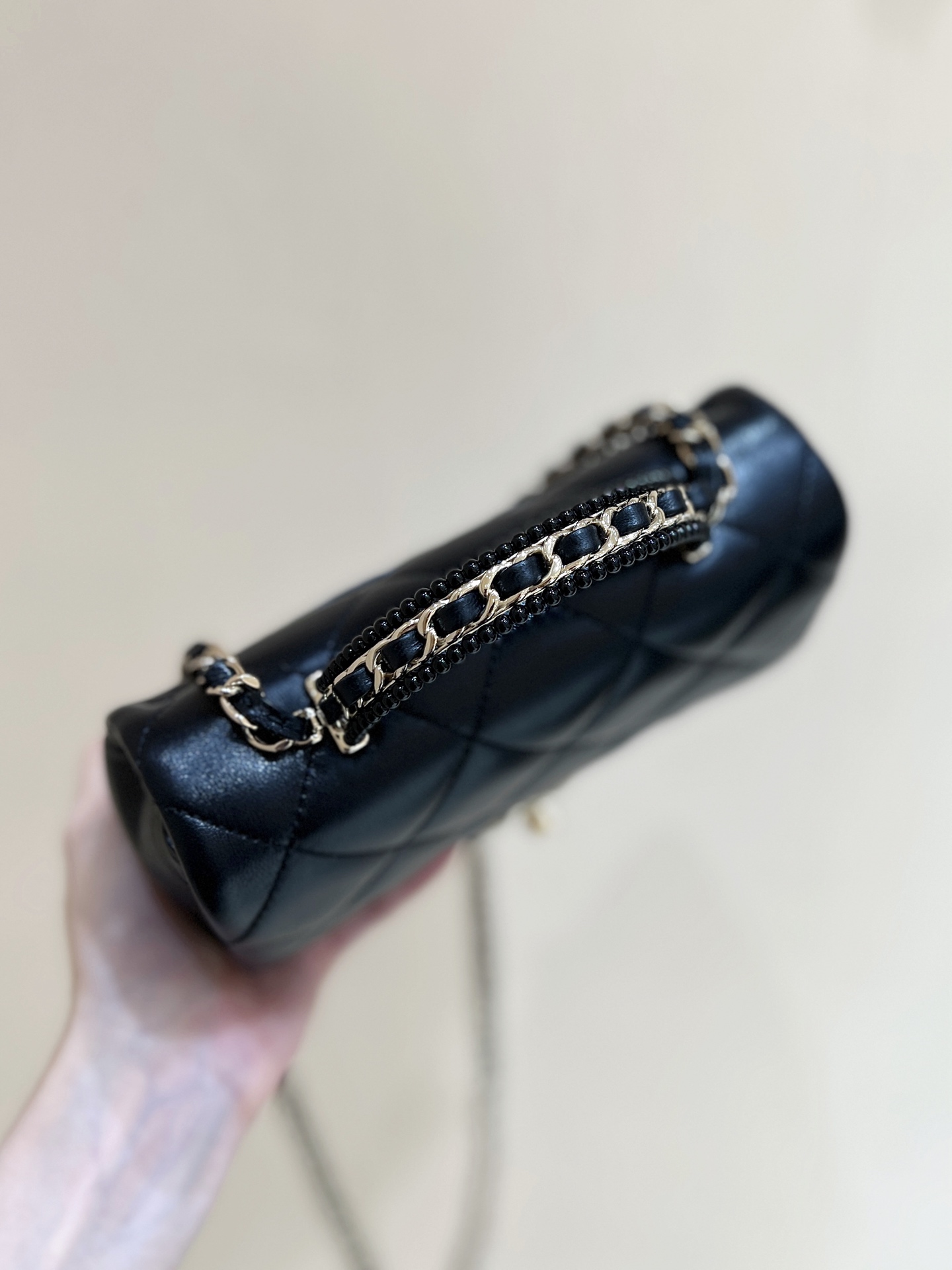 Chanel 25P Spring/Summer Preview Collection mini bowling bag AP4474