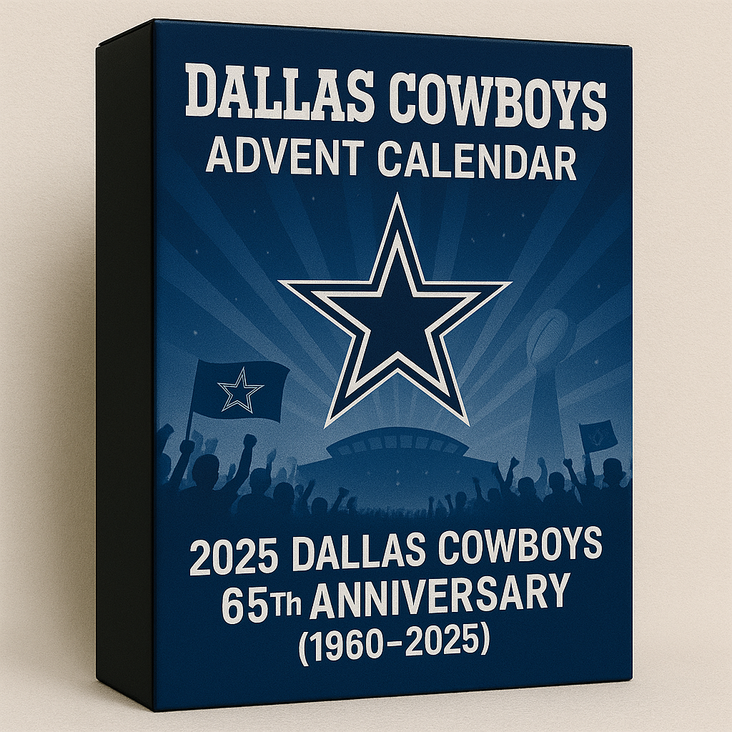 Dallas Cowboys 65th Anniversary Advent Calendar 2025