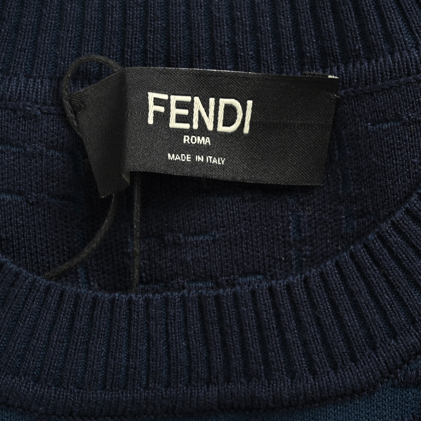 Fendi 25ss all-over FF jacquard knit short sleeves