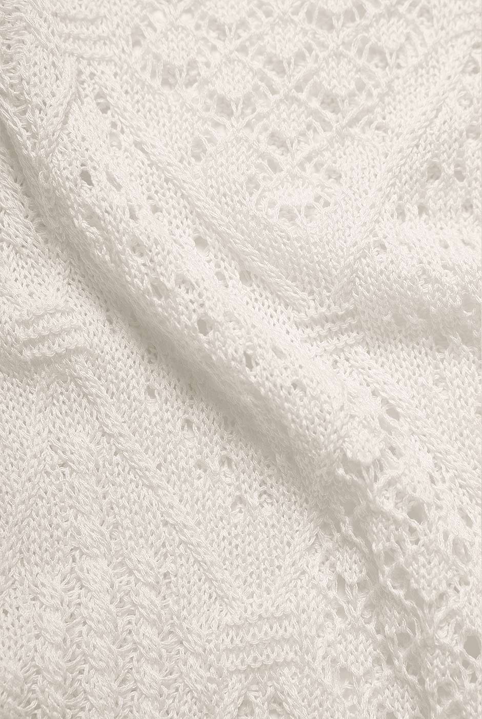 Pullover Rombos Tejido Calado