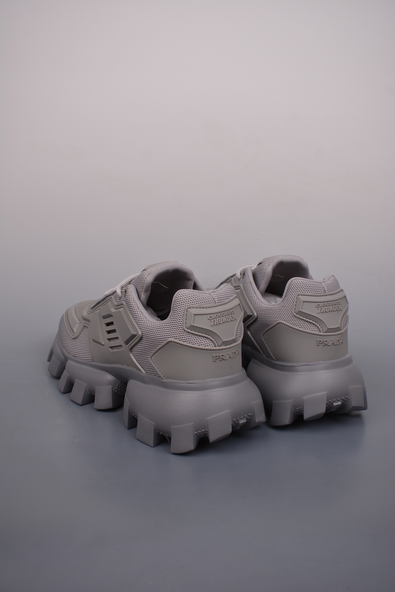 Prada Cloudbust Thunder Low Sneakers Dark Grey 2EG293_3KZU_F0417