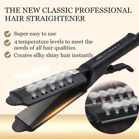 🔥Winter Sale-50% OFF🔥Professional Ceramic Steam Hair Straightener