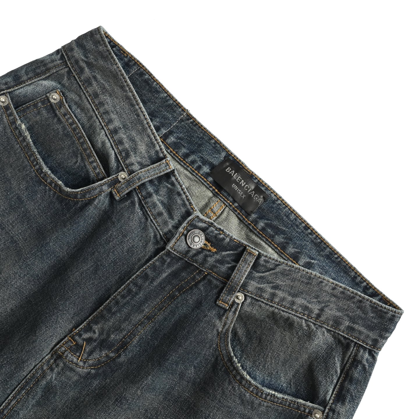Balenciaga 25ss low-rise runway jeans
