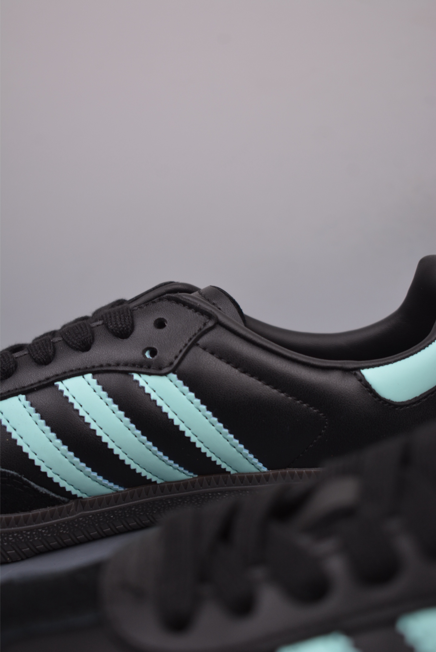 Adidas Originals Samba OG Black Mint Green JR7109