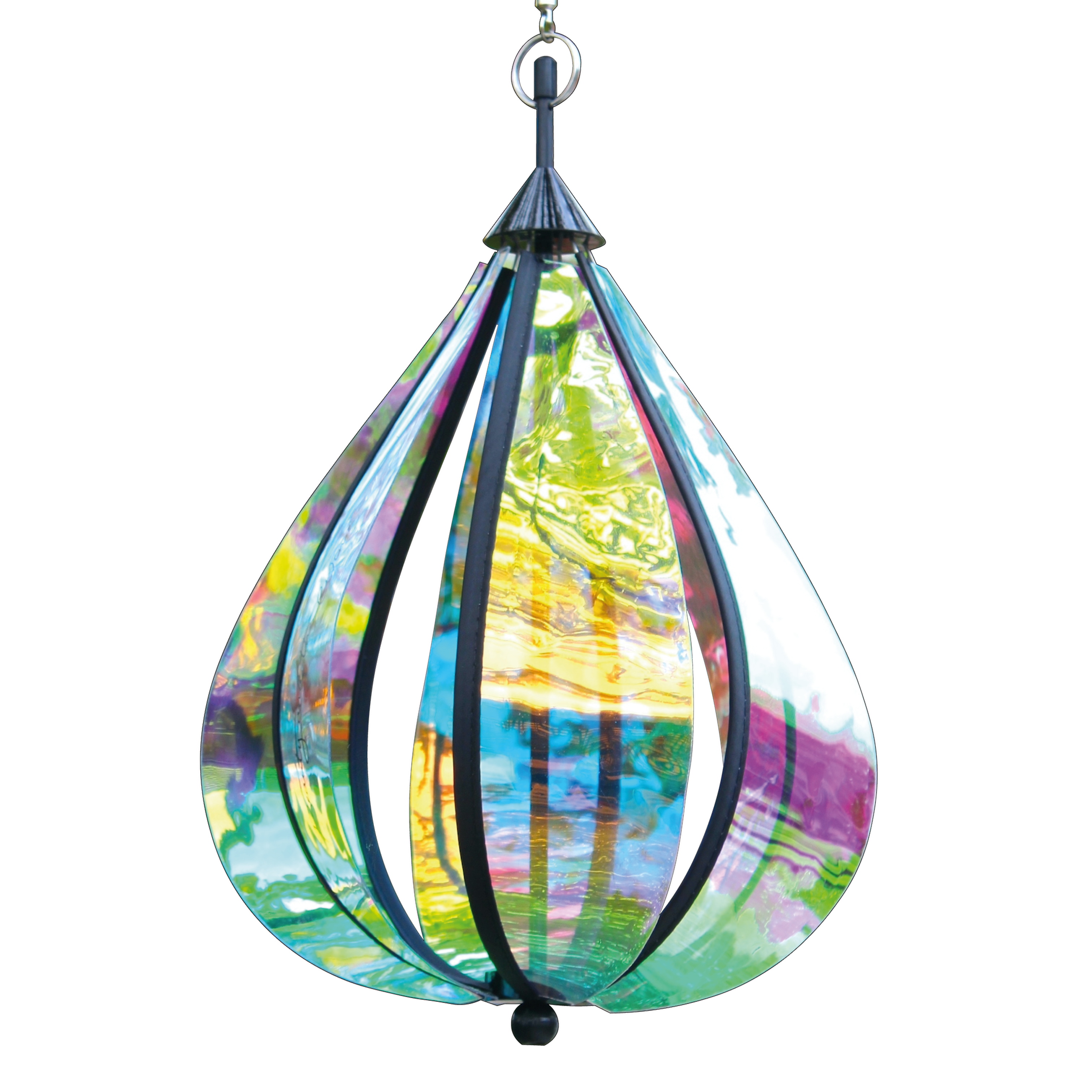 🔥Last Day 50% OFF🔥Rainbow Spinning Garden Wind Art