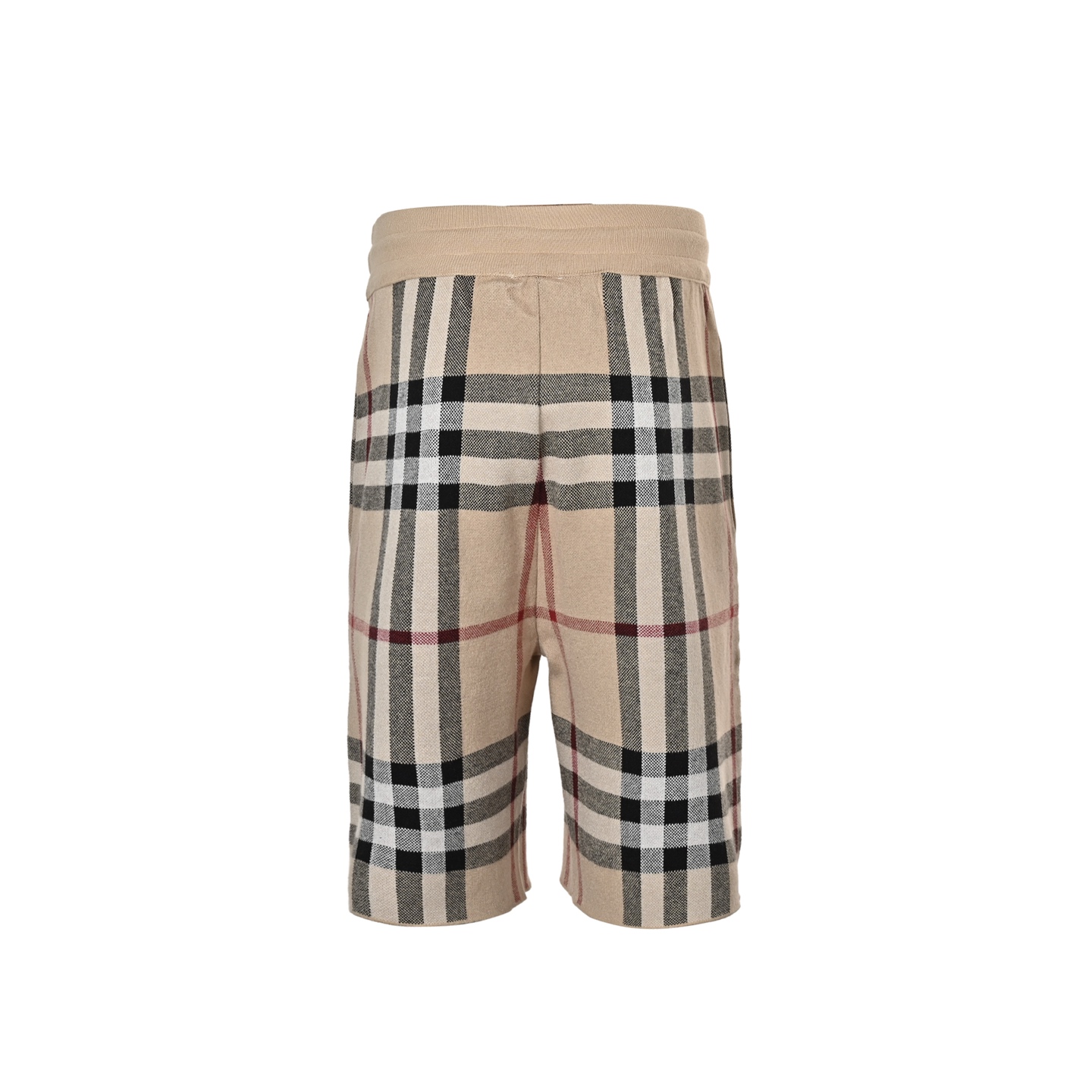 Burberry 24ss classic check knit shorts