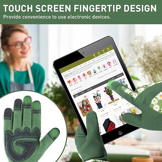 Long Sleeve Women's Gardening Protective Gloves