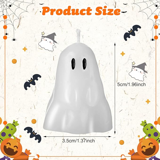 🎃Early Halloween Sale👻Cute Ghost Scented Candle🕯️-Buy More Save More
