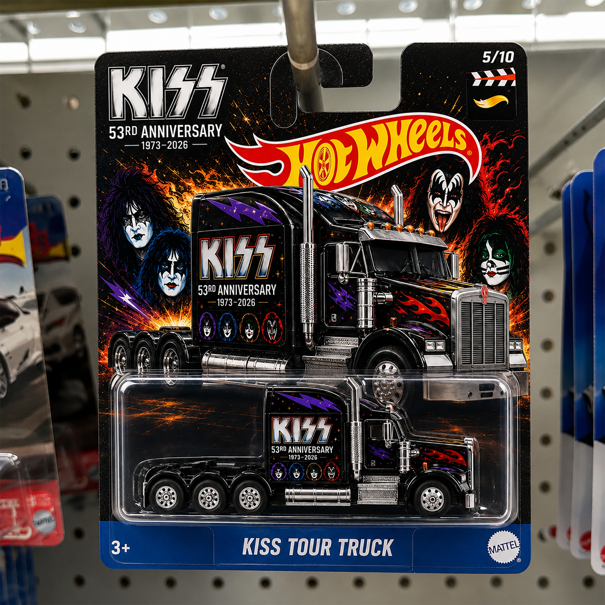 Hot Wheels KISS 53rd Anniversary Heavy Metal Tour Truck