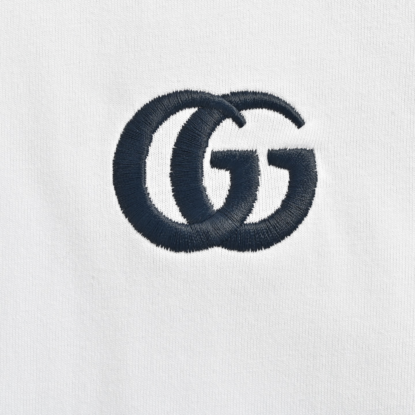Gucci 25ss GG letter embroidered short sleeve