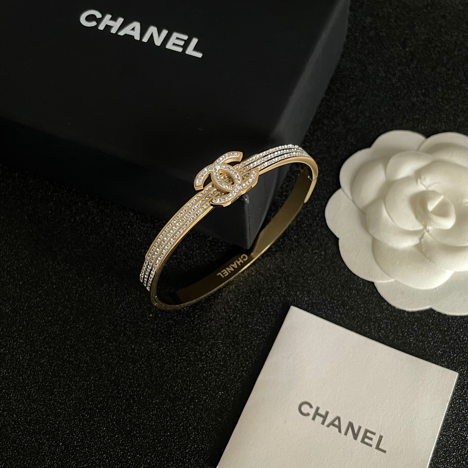 Chanel Double C Diamond Bracelet