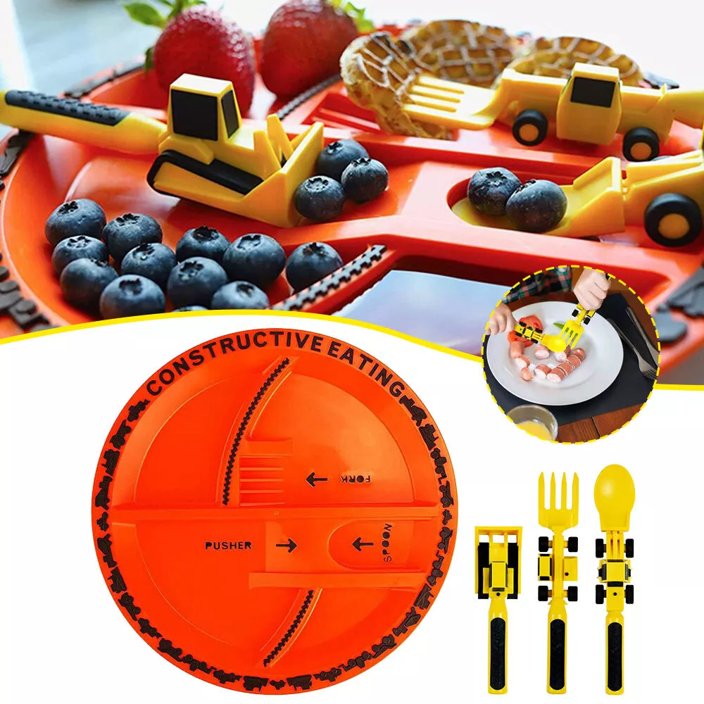👶👶Kids Cute Cutlery Set of 3🔥🔥 (Makes Baby Love Eating)