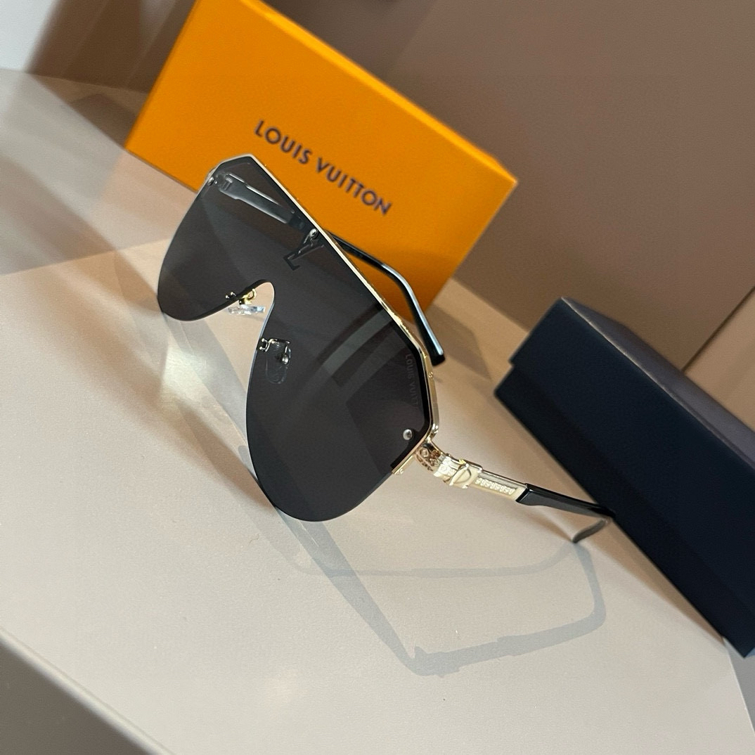 Louis Vuitton half-rim sunglasses