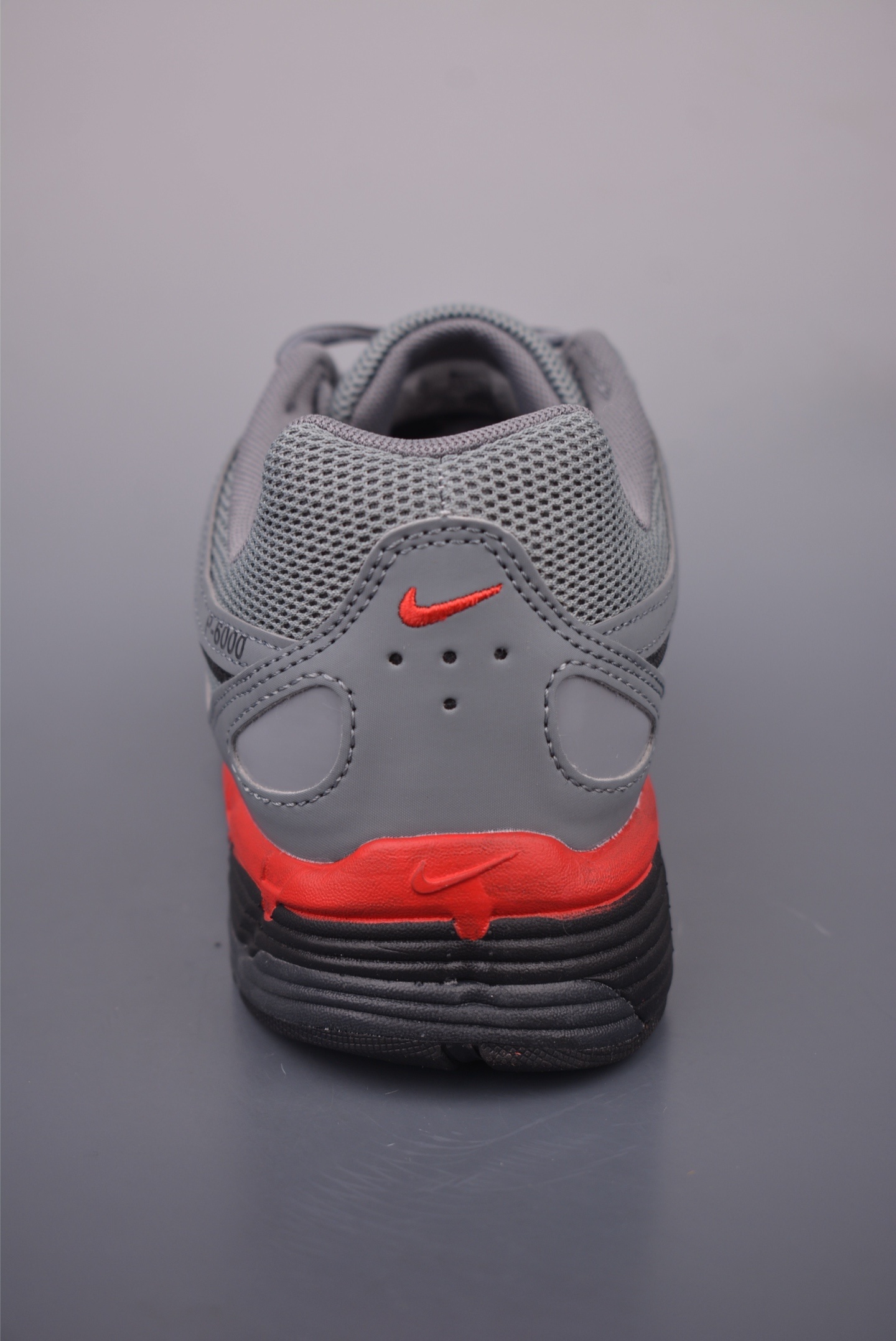Nike P-6000 Premium “Grey Black Red” IF6199-001