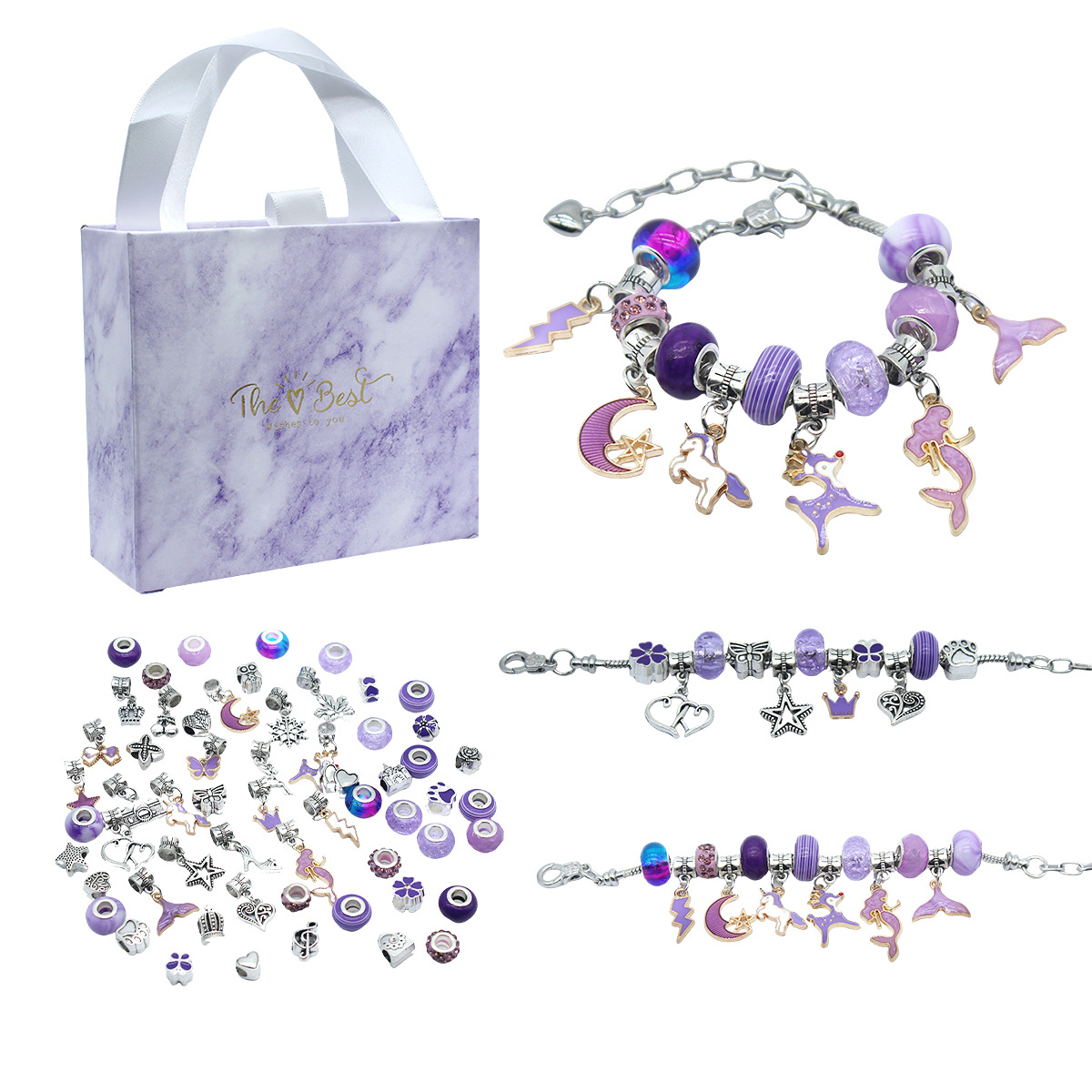 🔥Last Day Promotions-[SAVE 50% OFF]-DIY Crystal Bracelet Set--BUY 2 GET 10% OFF & FREE SHIPPING NOW