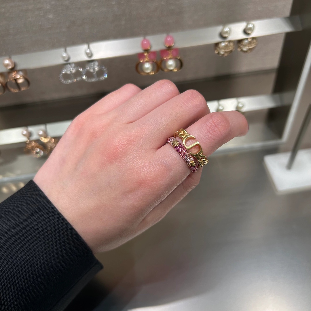 Dior two piece ring set