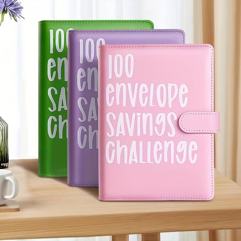 100 Envelope Challenge Cash Savings Journal: 🔥🔥（A 100-Day Money Saving and Budgeting Notebook for the Cash Envelope System）