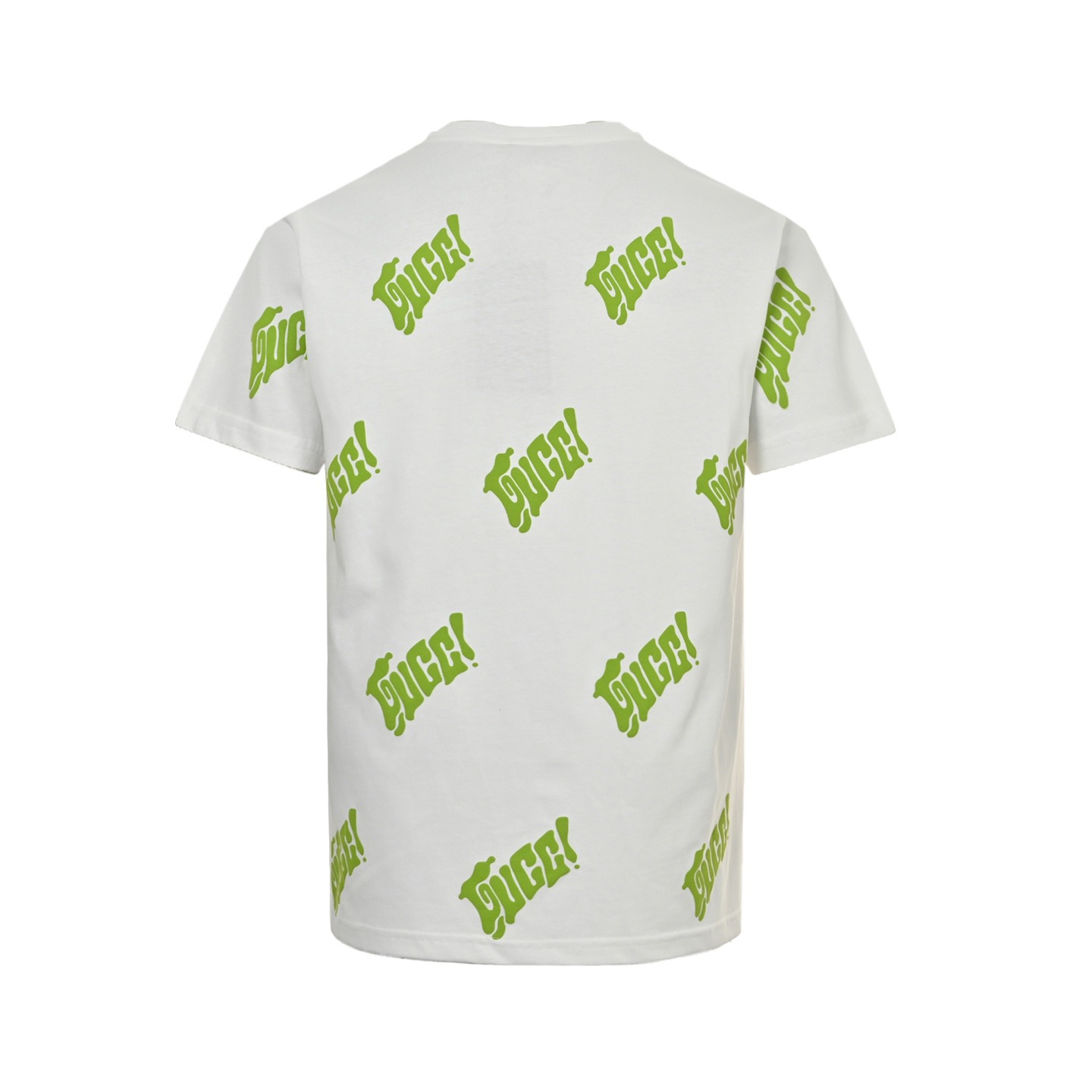Gucci 25ss green foam print short-sleeve