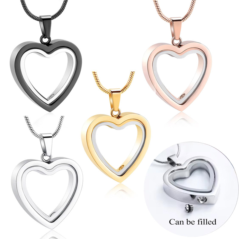 ❤️ Urn Pendant & Heart Necklace