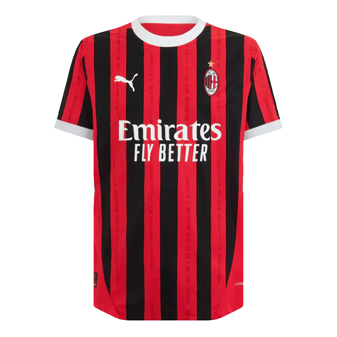 Authentic PULISIC #11 AC Milan home football shirt 2024/25