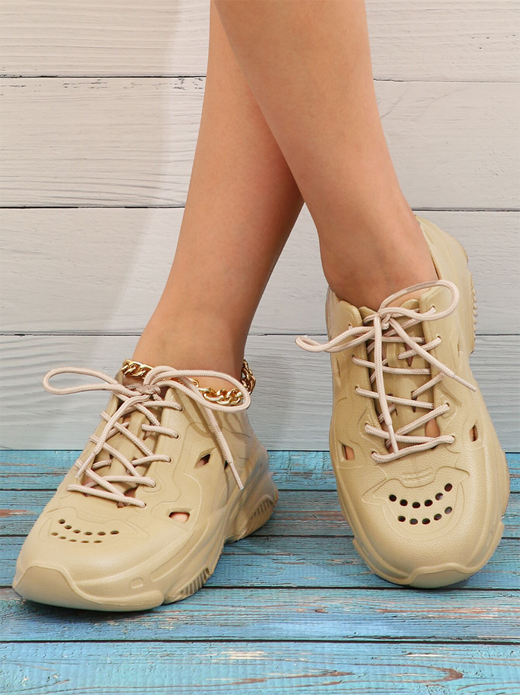 Soft EVA Lace-up Sneakers