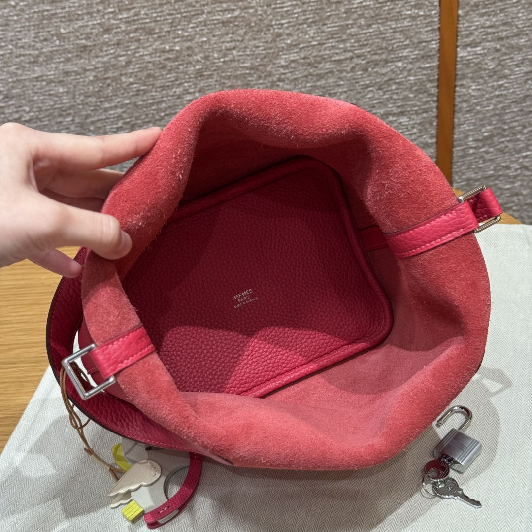 Hermès Picotin lo 90Framboise handbag (handmade to order)