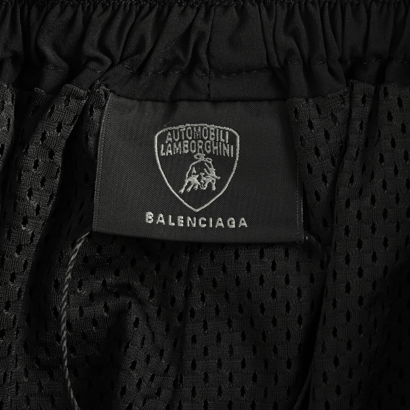 Balenciaga 25Fw Lamborghini embroidered trousers