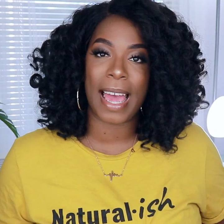 New A Perfect Short Curly Bob Wig