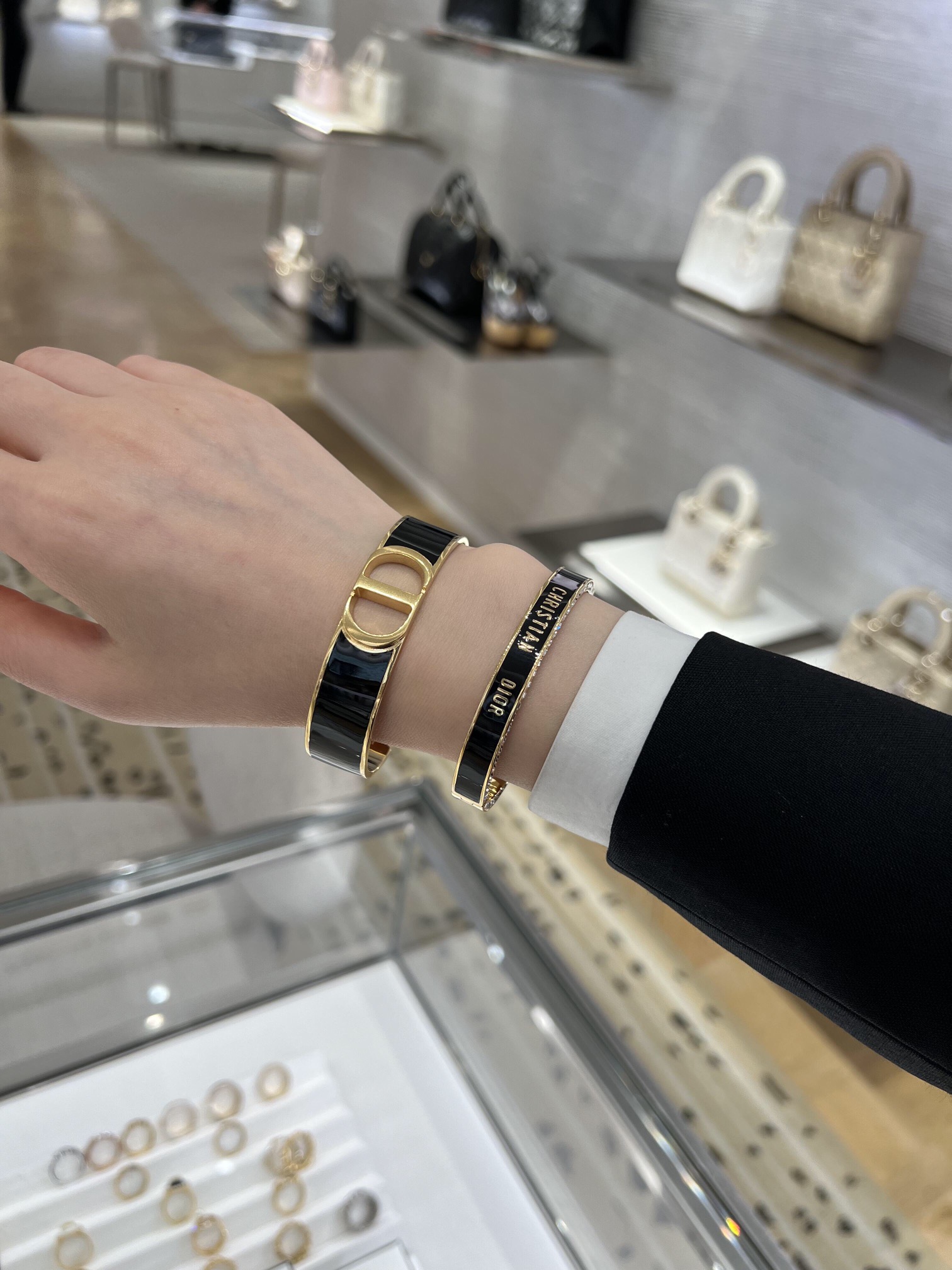 Dior Letter Open Bracelet