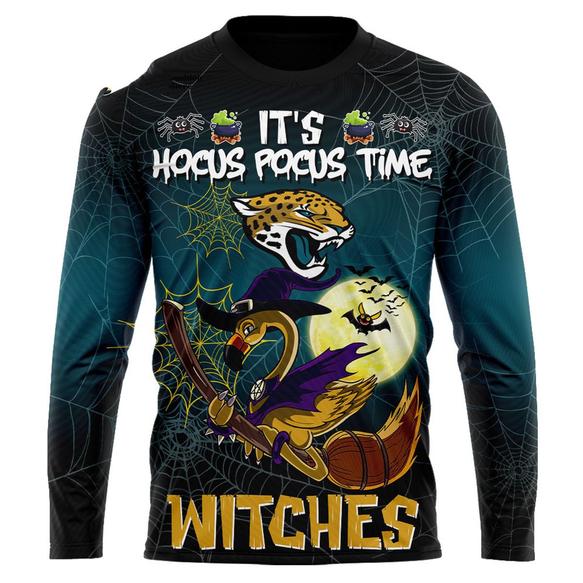 JACKSONVILLE JAGUARS 3D HOODIE HALLOWEEN002
