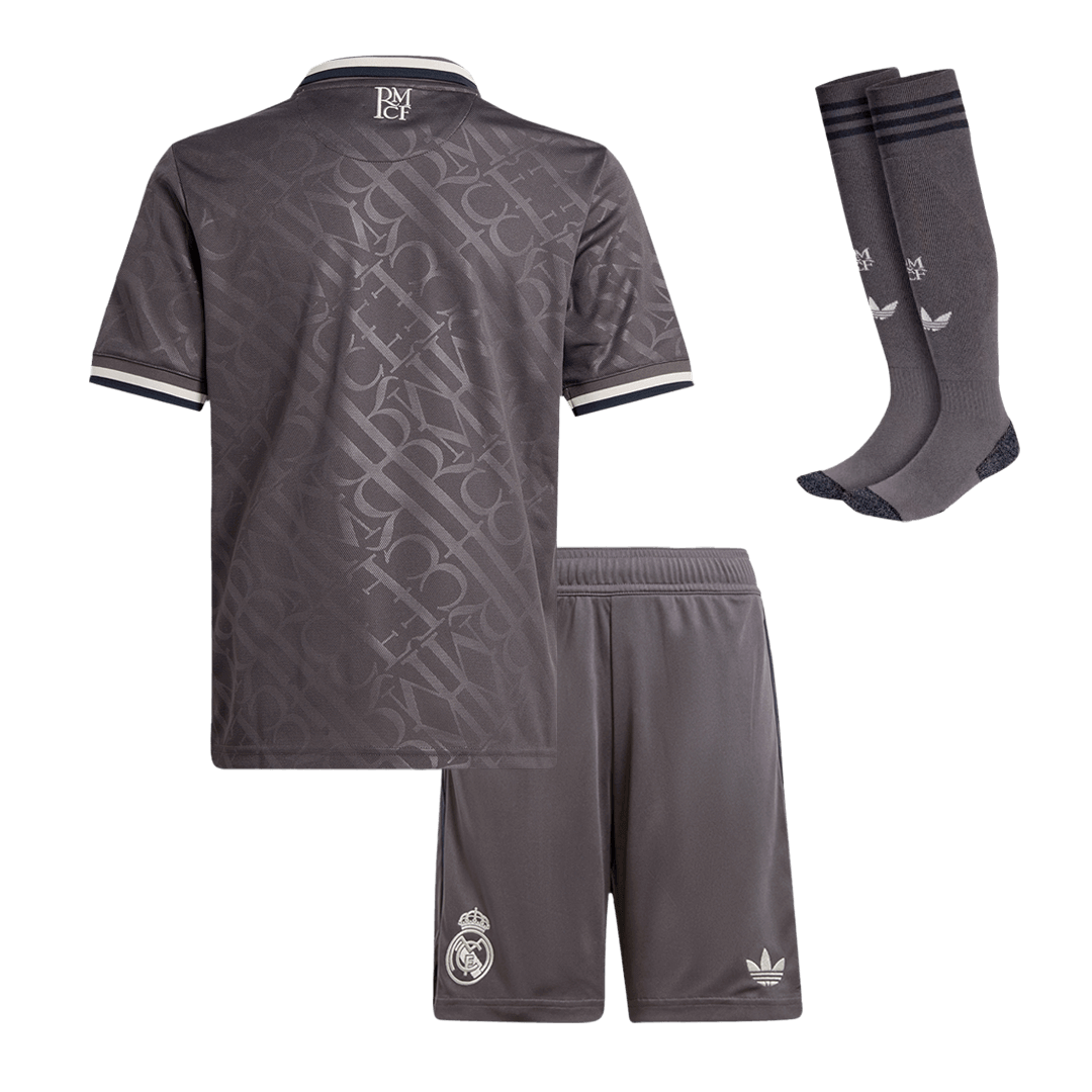 Real Madrid Third Away Kids Football Jersey Set (Shirt+Shorts+Socks) 2024/25