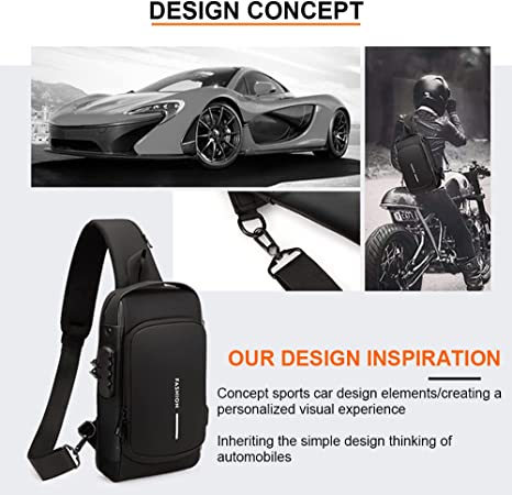 (🔥Father's Day Hot Sale-Save 50%OFF)-USB Charging Sport Sling Anti-theft Shoulder Bag(Great Gift🎁)-BUY 2 GET FREE SHIPPING