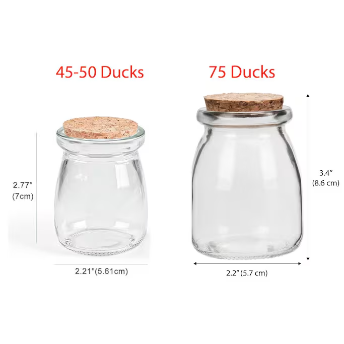 Jar of Mini Resin Ducks: Funny Gag Gift🐥