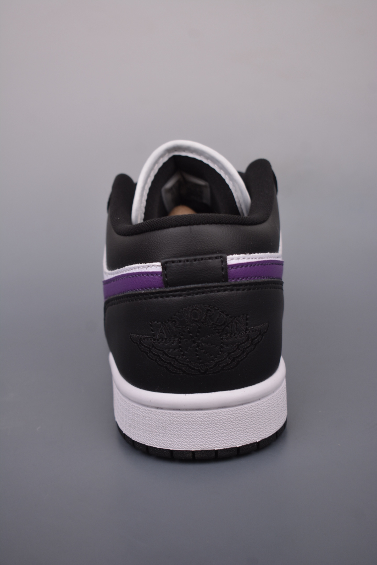 Nike Wmns Air Jordan 1 Low GS Black White Purple HJ5911-105