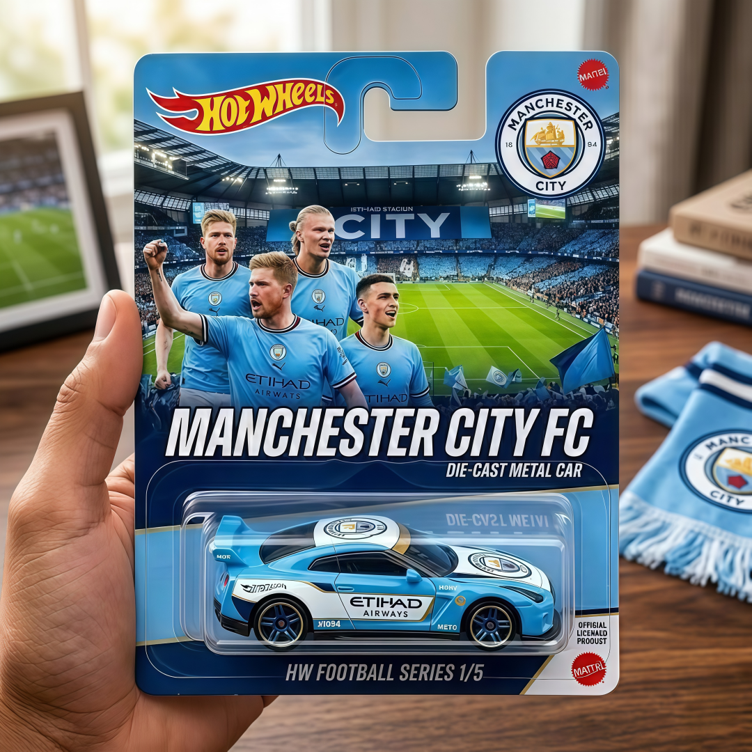Hot Wheels Manchester City Limited Edition Car