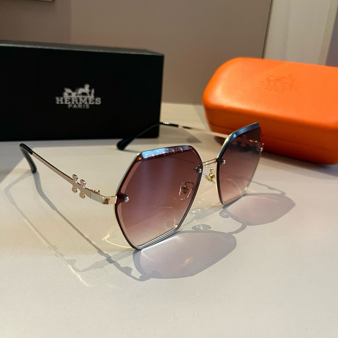 Hermes Square Frame Sunglasses