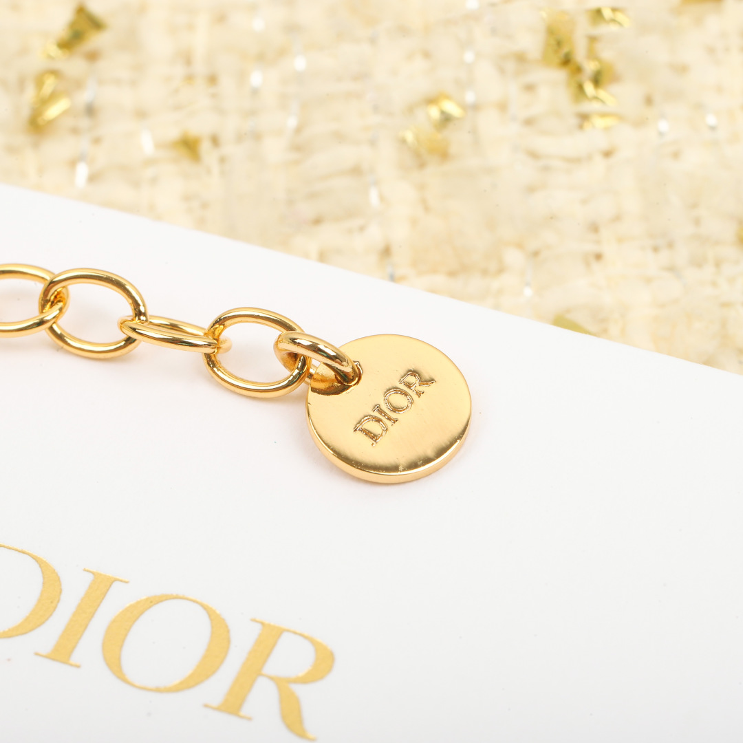 Dior Letter Brand Pearl Bracelet